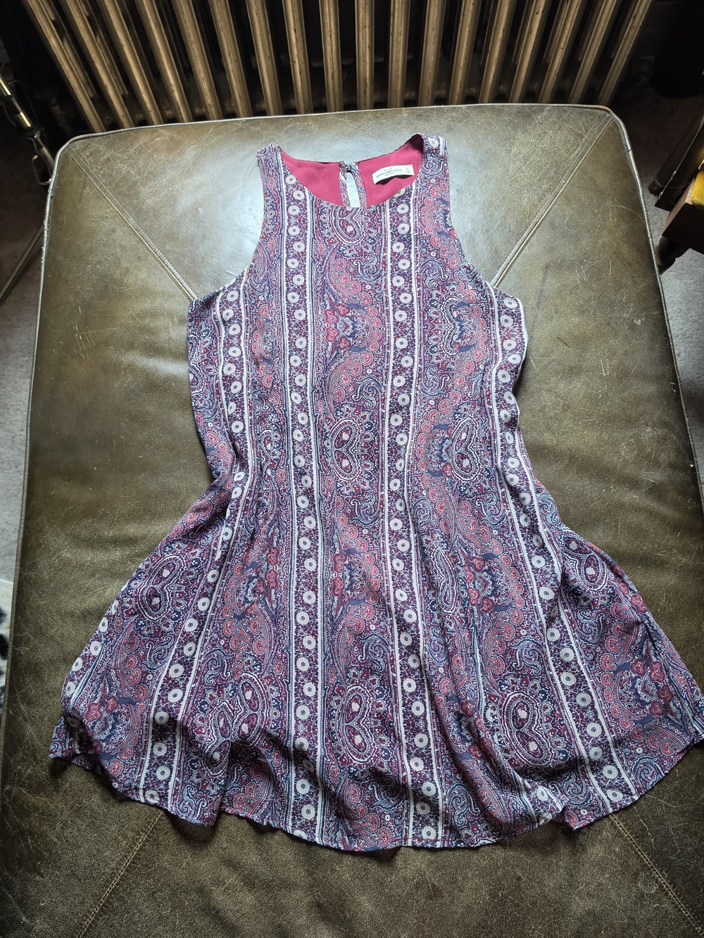 Abercrombie & Fitch Paisley Boho Swing Dress - Size M